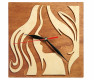 Шаблон Часы-Картина 2 в 1 «Блондинка- Брюнетка»